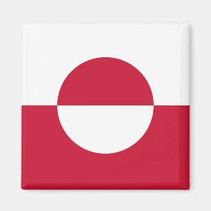 Greenland Flag Magnet