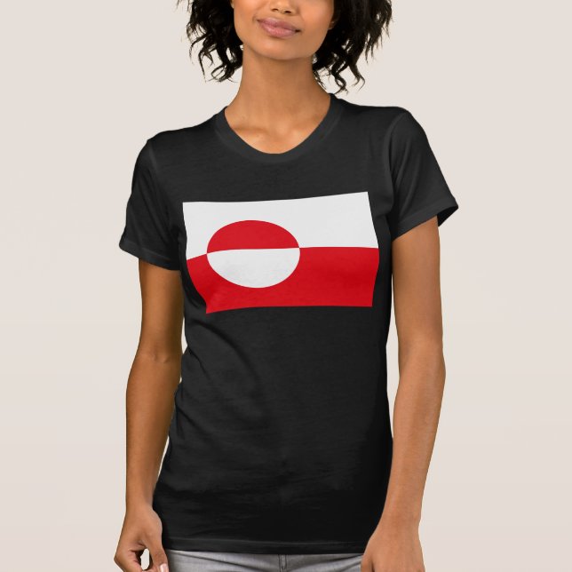 Greenland Flag T-shirt (Front)