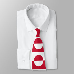 Greenland Flag Tie