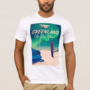 Greenland 'Go By Plane!' T-Shirt