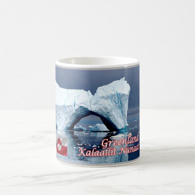 Greenland - Icebergs - Coffee Mug (Center)