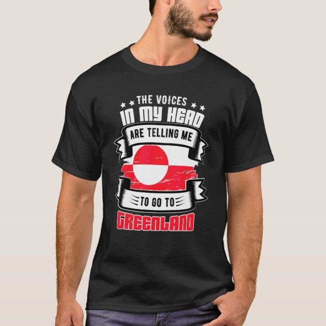 Greenland In My Head T-Shirt (Front)
