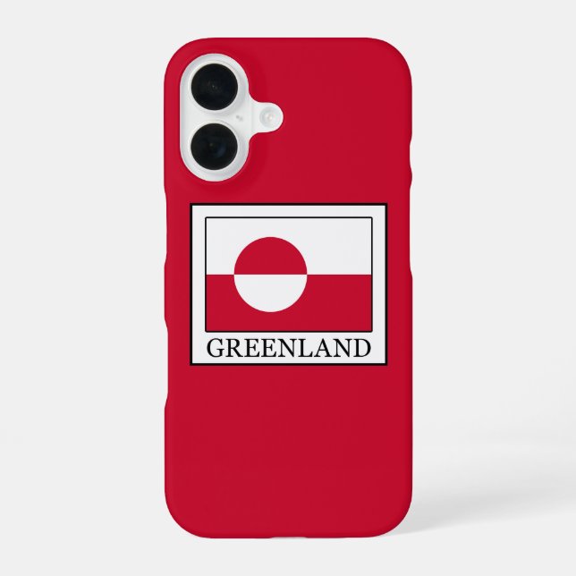 Greenland iPhone 16 Case (Back)