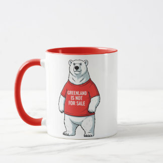 Greenland Is Not For Sale Polar Bear  Mug
