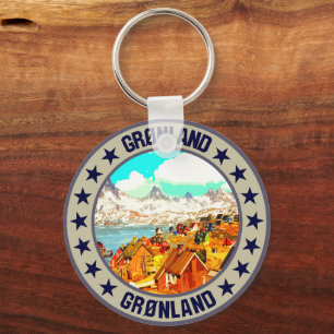 Greenland key ring