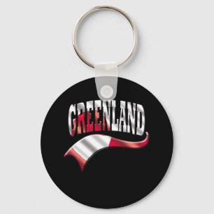 Greenland Key Ring