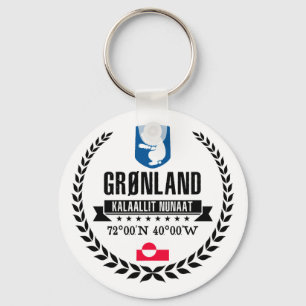 Greenland Key Ring