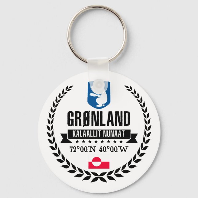 Greenland Key Ring (Front)