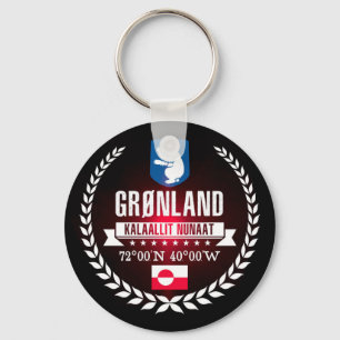 Greenland Key Ring