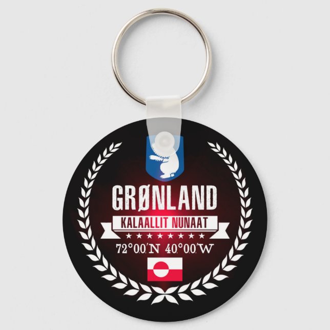 Greenland Key Ring (Front)