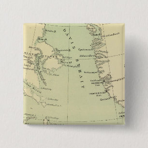 Greenland, Labrador 15 Cm Square Badge