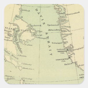 Greenland, Labrador Square Sticker