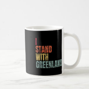 Greenland Lovers I Stand With Greenland Coffee Mug
