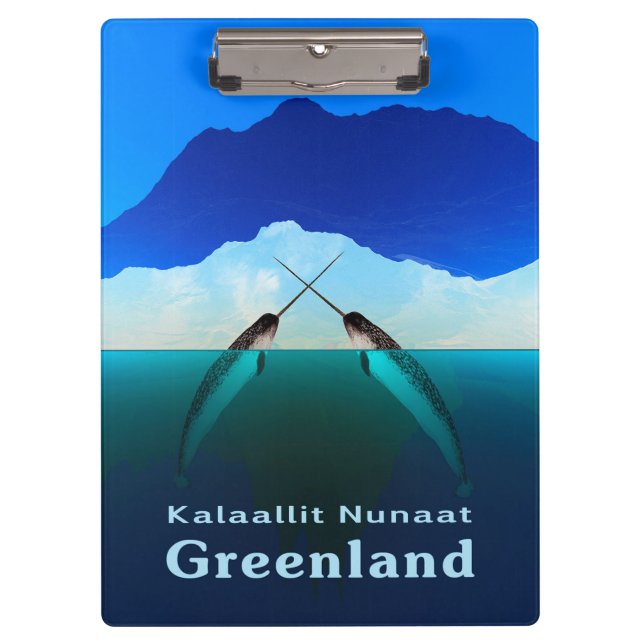 Greenland - Narwhal Clipboard (Front)