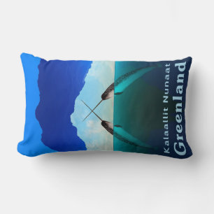 Greenland - Narwhal Lumbar Cushion
