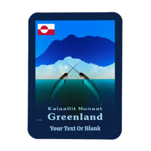 Greenland - Narwhal Magnet