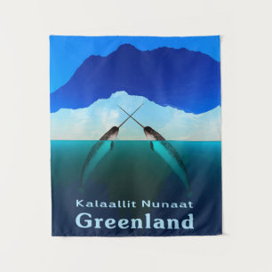 Greenland - Narwhal Tapestry