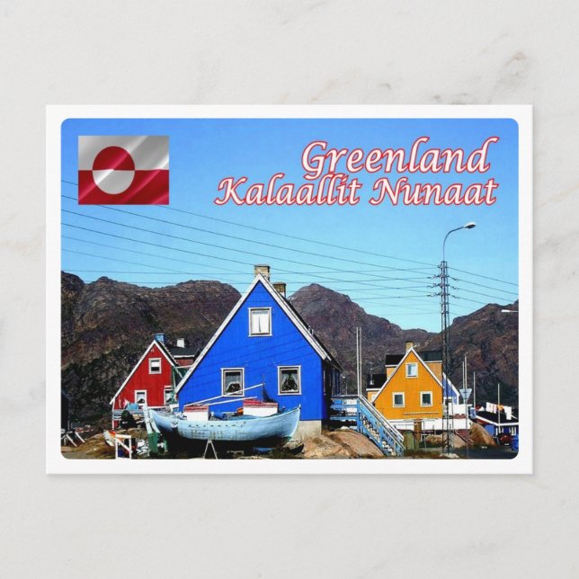 Greenland - postcard (Front)