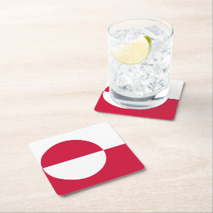 Greenland Square Paper Coaster