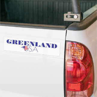 Greenland USA join the new Golden Age America Bumper Sticker