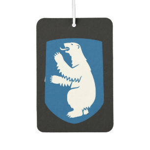 Greenlander coat of arms T-Shirt Car Air Freshener