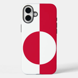 Greenlander flag iPhone 16 plus case