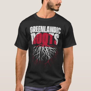 Greenlandic Roots Greenland Flag T-Shirt