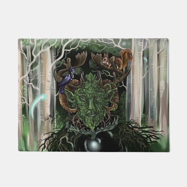 GreenMan Doormat (Front)