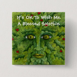 Greenman Holly It's Ok Button