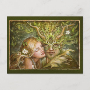 Greenman Postcard