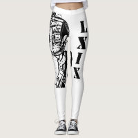 Greennuns69 Leggings respirator "16" album b?w
