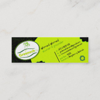 Greenosh B.C Mini Business Card