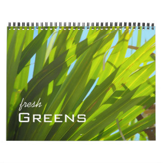 Greens in Nature Calendar