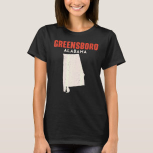 Greensboro Alabama USA State America Travel T-Shirt