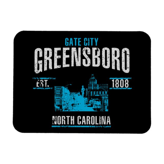 Greensboro Magnet (Horizontal)