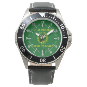 Greensboro (North Carolina) City flag Watch