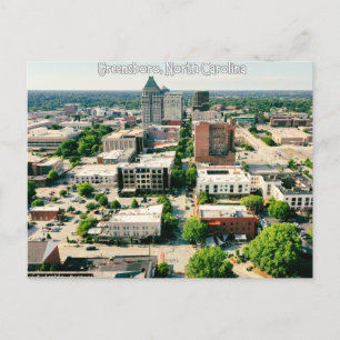 Greensboro, North Carolina Postcard Travel