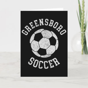 Greensboro Soccer Retro Distressed 90's Vintage  Card