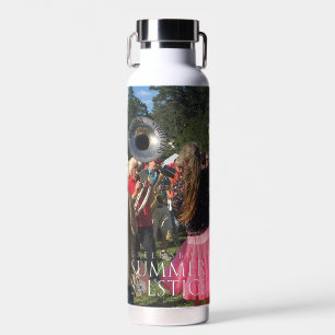 Greensboro Summer Solstice Festival Editable Photo Water Bottle