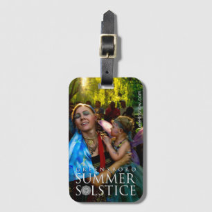 Greensboro Summer Solstice Festival Photo Keepsake Luggage Tag