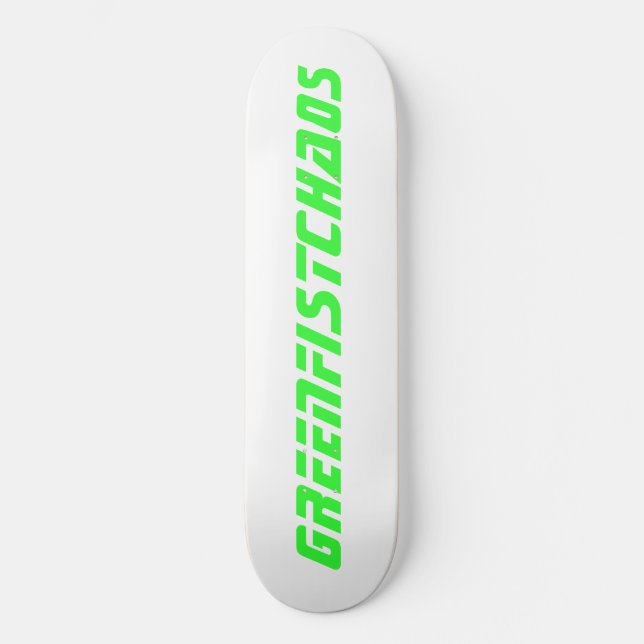 GREENSKATECHAOS SKATEBOARD (Front)