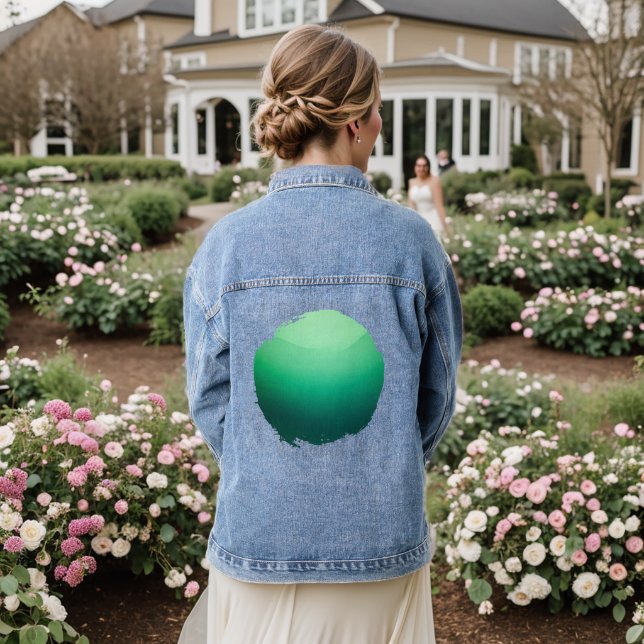 Greenveil Shore Denim Jacket (Wedding Back)
