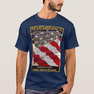 Greenville County Vietnam Veterans Monument Tee