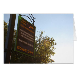 Greenville Downtown Fading Sun