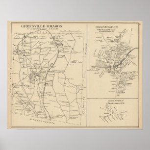 Greenville & Mason, Hillsborough County Poster