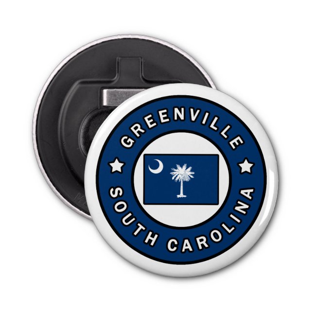 Greenville South Carolina Bottle Opener (Front)