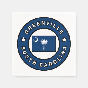 Greenville South Carolina Napkin