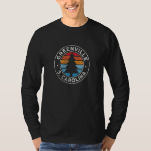 Greenville South Carolina Sc Vintage Graphic Retro T-Shirt
