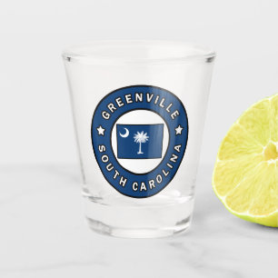 Greenville South Carolina Shot Glass