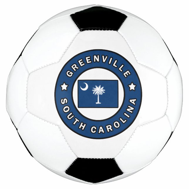 Greenville South Carolina Soccer Ball (Front)